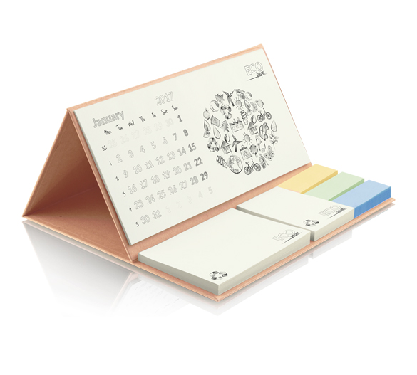PM201-KRAFT Kalender med hårdt omslag KRAFT