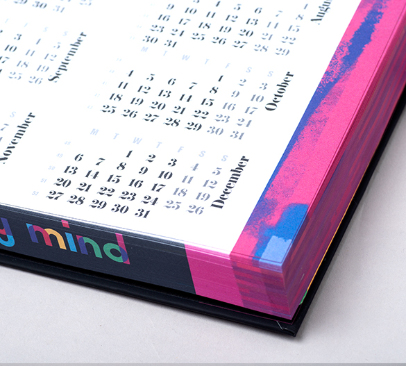 MN31-CAL Mindnotes® dagbøge med hårdt omslag af paper