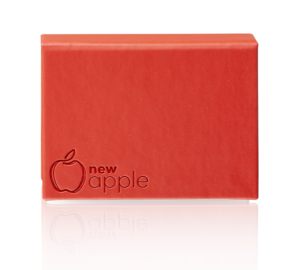 PM100-APPLE Sticky notes sæt af genbrugspapir i hårdt omslag af Newapple materiale