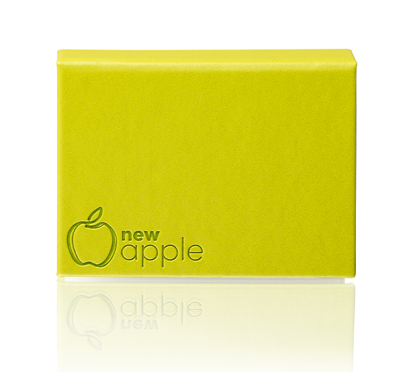 PM100-APPLE Sticky notes sæt af genbrugspapir i hårdt omslag af Newapple materiale